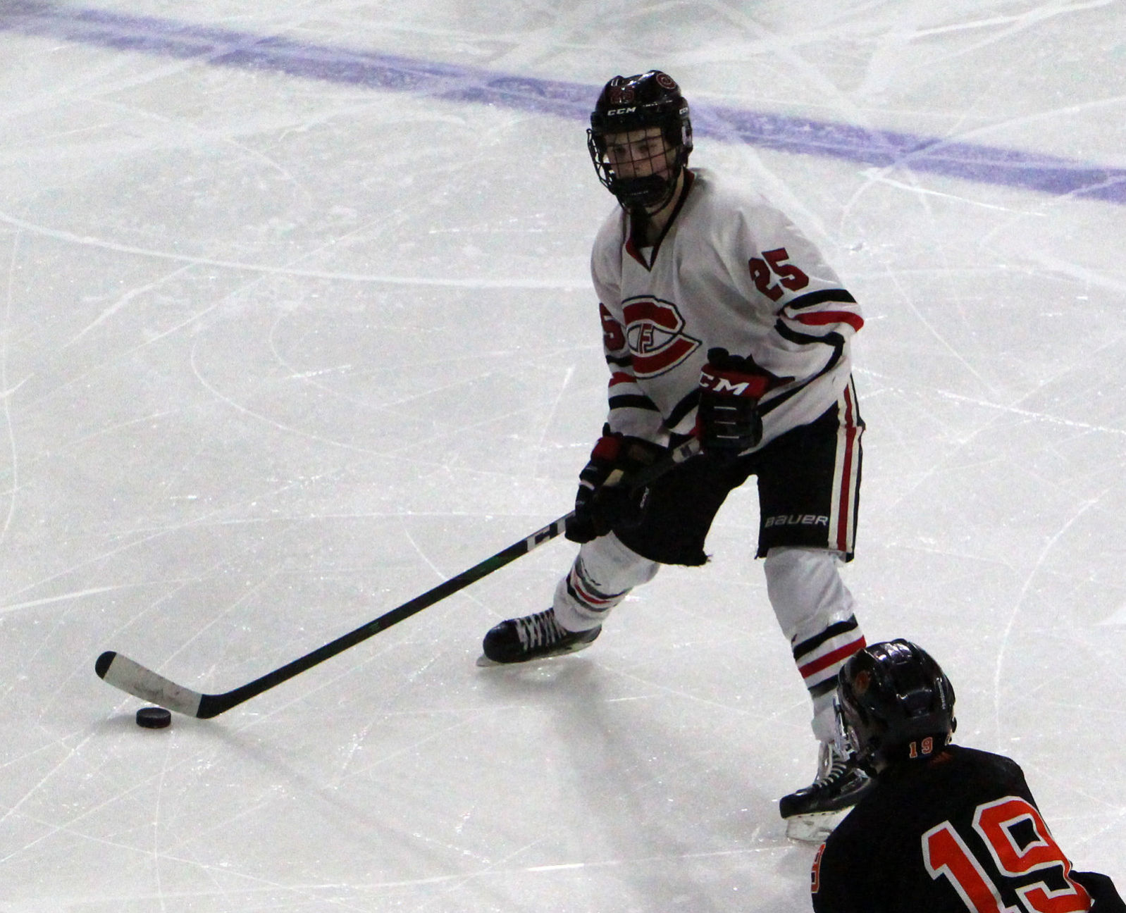 Chi-Hi boys hockey vs Verona at Division 1 state semifinals 3-6-20
